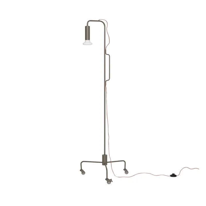 Hübsch Ido Brun – gulvlampe — produktfoto