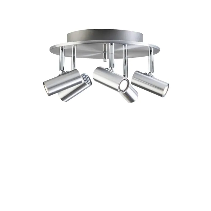 Belid Cato 5 Spotlights Rund Aluminium – spot — produktfoto