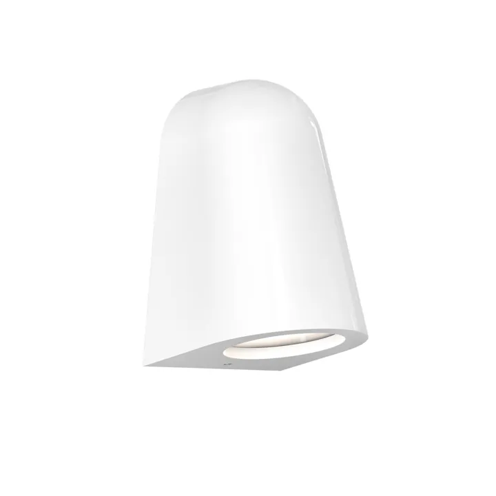 Astro Mast Light Gloss Glaze White – væglampe — produktfoto