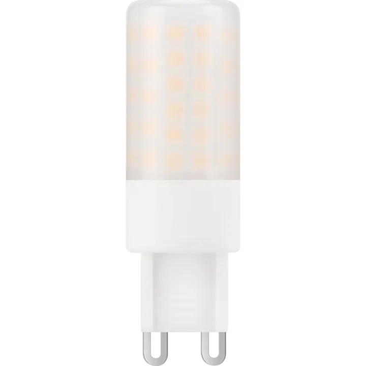 E3Light WarmDim G9 stiftpære, 2000K-2700K, 5W – pære — produktfoto