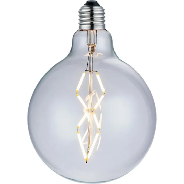 Halo Design Colors Mini De Luxe E27 globepære, 2200K, 2W, Ø8 cm – pære — produktfoto