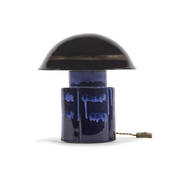 Serax Terres De Rêves John Mørkeblå – bordlampe — produktfoto
