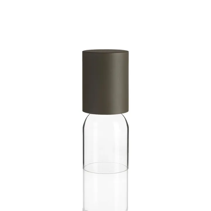 Luceplan Nui Mini Greige – transportabel bordlampe — produktfoto