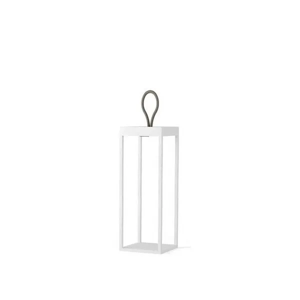 Loom Design LUCERNA 30 Batterilampe White – transportabel bordlampe — produktfoto