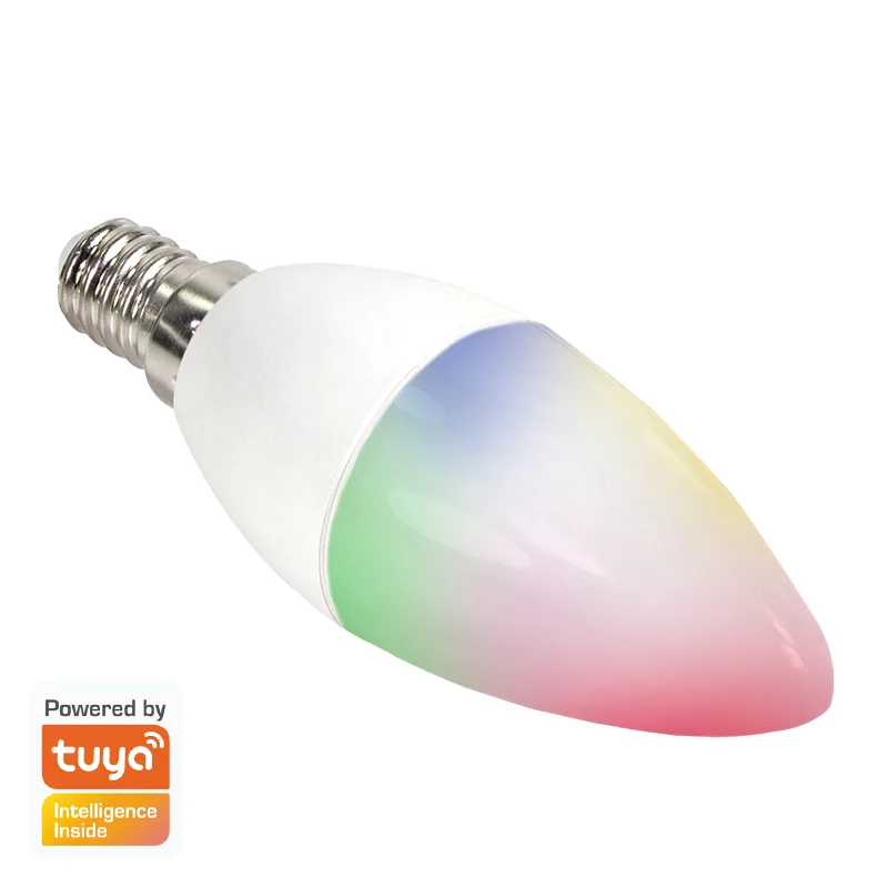 LogiLink Wi-Fi smart candle light, Tuya compatible — produktfoto