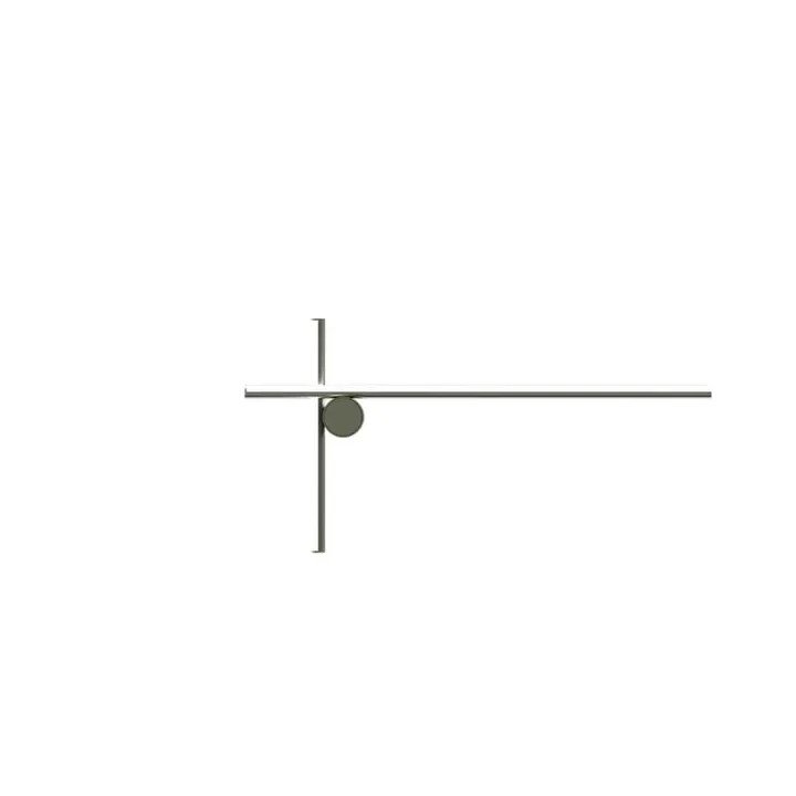 Flos Coordinates 2 Argent – væglampe — produktfoto